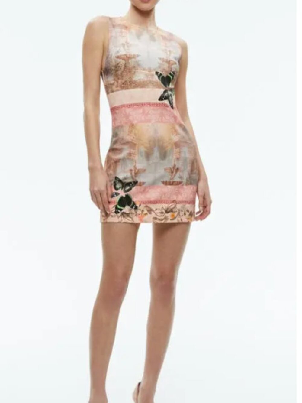 Alice+Olivia wynell A-Line Minidress